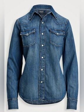 Polo Ralph Lauren Denim Shirt. Size M
